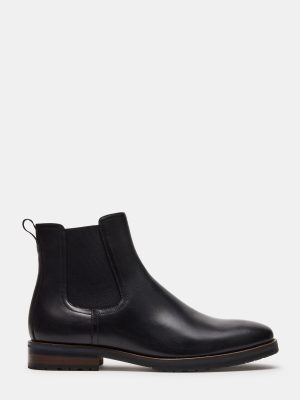 SYRE BLACK LEATHER