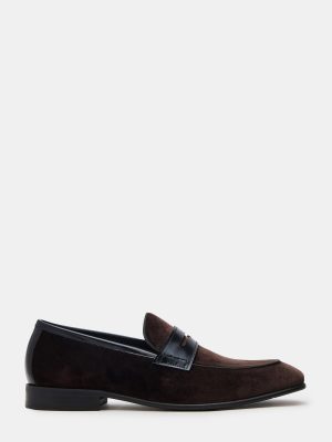 YARDLY BROWN VELVET