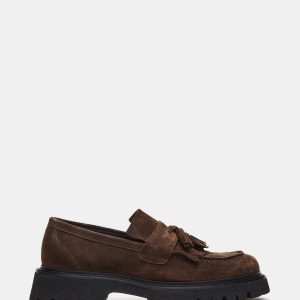 ZEV BROWN SUEDE