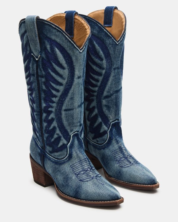 ALBANY DENIM FABRIC WIDE CALF - Image 2