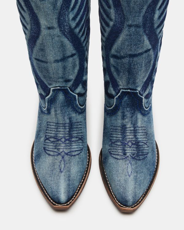 ALBANY DENIM FABRIC WIDE CALF - Image 4