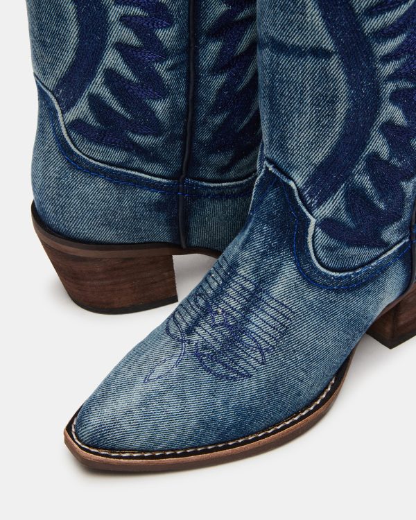 ALBANY DENIM FABRIC WIDE CALF - Image 3