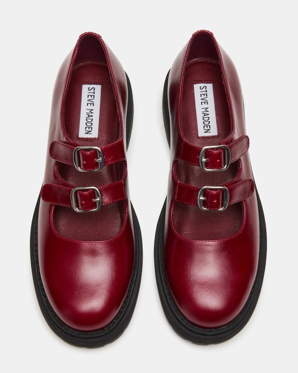 ALBA BURGUNDY LEATHER - Image 4