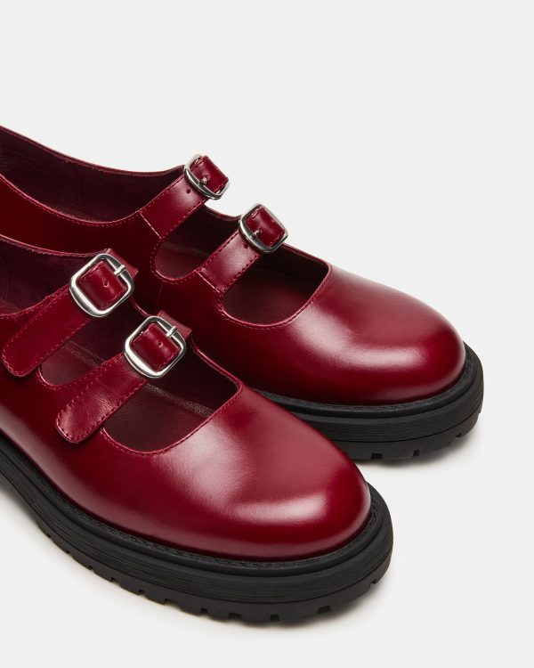 ALBA BURGUNDY LEATHER - Image 3