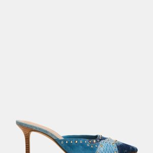 ALEXI DENIM MULTI STUDS