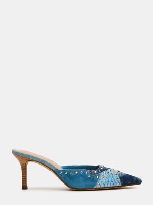ALEXI DENIM MULTI STUDS