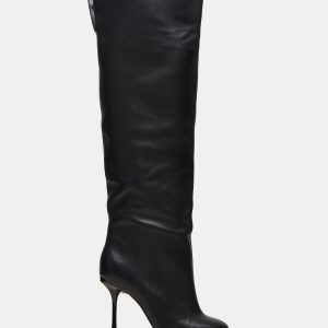 ALLURING BLACK LEATHER