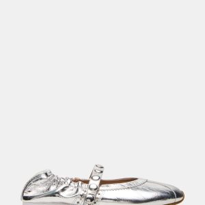 ANAYA SILVER LEATHER STUDS