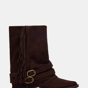 ANSEL BROWN SUEDE