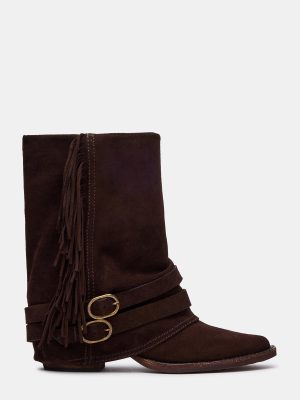 ANSEL BROWN SUEDE