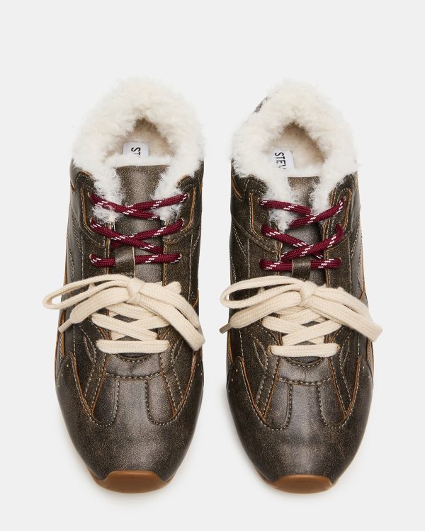 AZIEL FAUX FUR BROWN DISTRESSED - Image 4