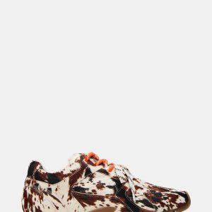 AZIEL BROWN COW PRINT