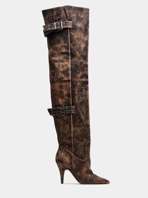 BADDIE BROWN DISTRESSED