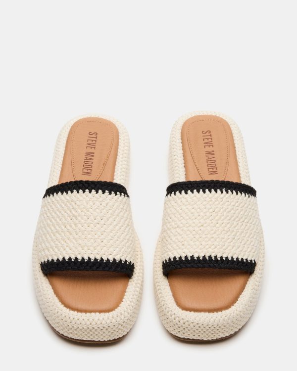 BEACHY WOVEN CREAM MULTI - Image 4