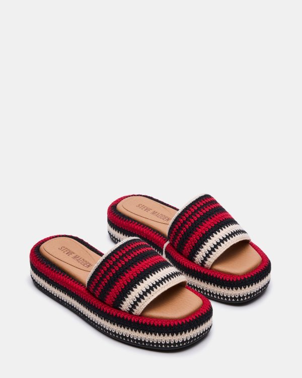 BEACHY WOVEN RED MULTI - Image 2