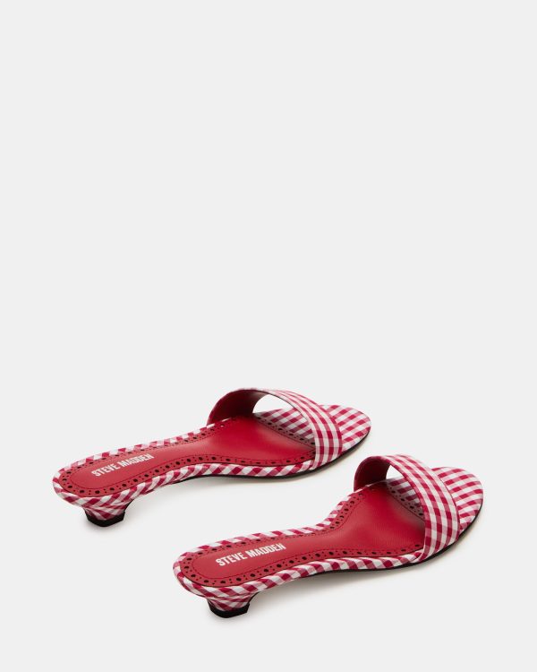 BERRY RED GINGHAM - Image 5