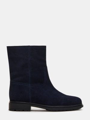BATES NAVY SUEDE
