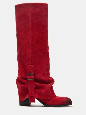 BOZEMAN RED SUEDE