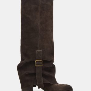 BOZEMAN DARK TAUPE SUEDE