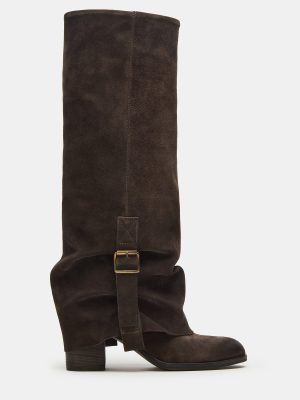 BOZEMAN DARK TAUPE SUEDE