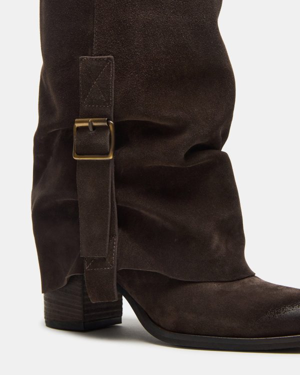BOZEMAN DARK TAUPE SUEDE - Image 3