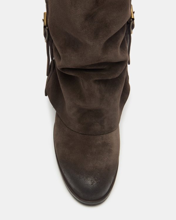 BOZEMAN DARK TAUPE SUEDE - Image 4