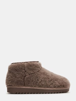 CABIN FAUX SHEARLING GREY