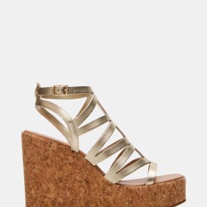 COZETTE GOLD LEATHER