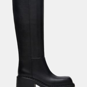 DAVOS BLACK LEATHER