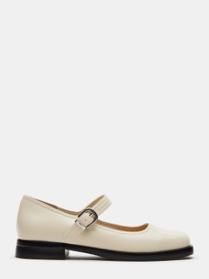 DELANCY BONE LEATHER