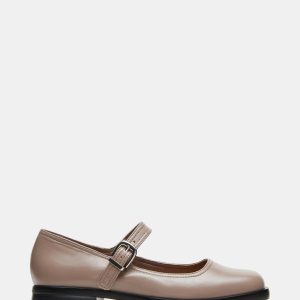 DELANCY TAUPE LEATHER