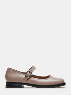 DELANCY TAUPE LEATHER