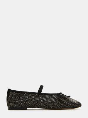 DELARA BLACK MULTI RHINESTONES