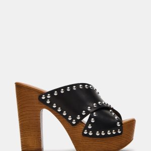 DEMI BLACK LEATHER