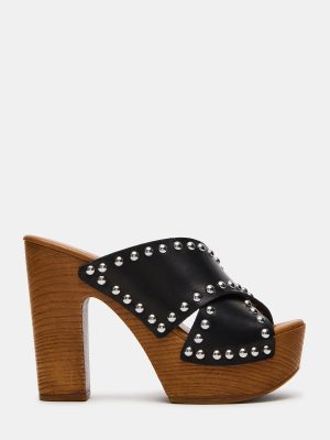 DEMI BLACK LEATHER