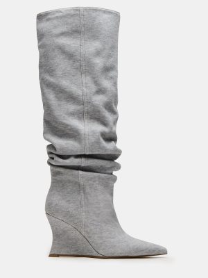 DISTORTION GREY FABRIC