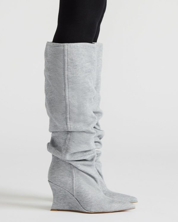 DISTORTION GREY FABRIC - Image 2