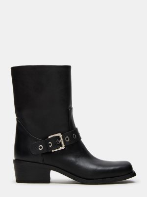 DUSK BLACK LEATHER