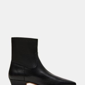 DUSTY BLACK LEATHER