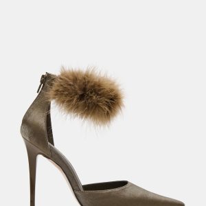ELUSIVE OLIVE SATIN