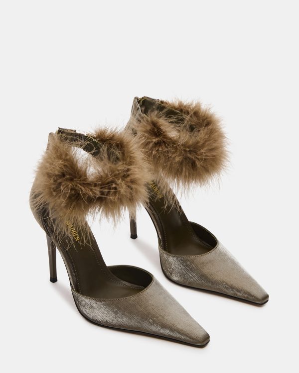 ELUSIVE OLIVE SATIN - Image 2