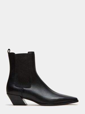 EVAN BLACK LEATHER
