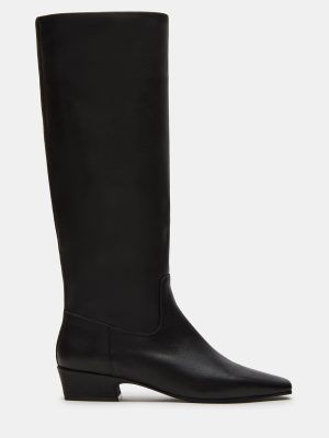 GWYNETH BLACK LEATHER