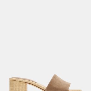 HAILEE TAUPE SUEDE