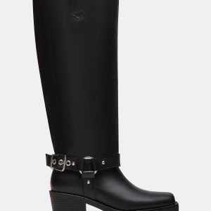 HAWKINS BLACK LEATHER