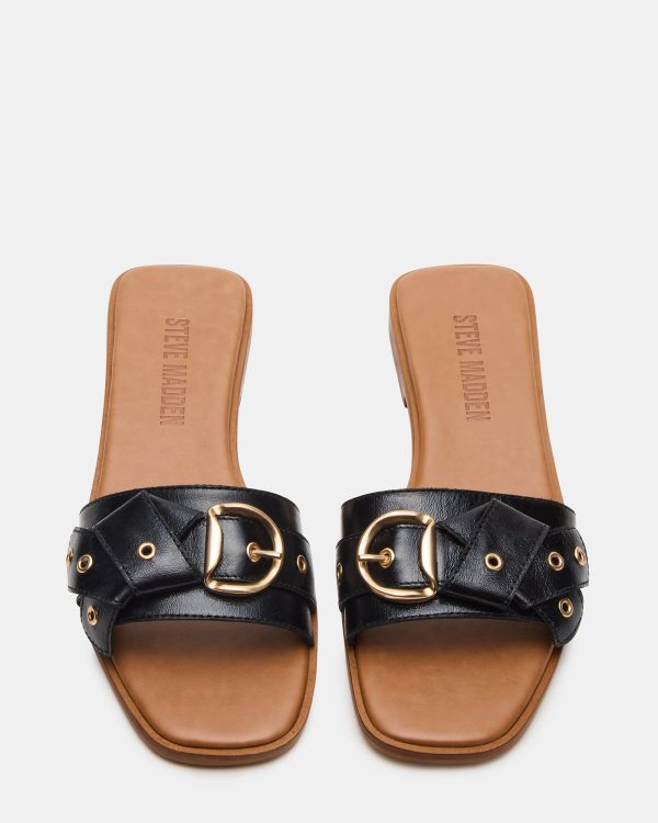 HILARIA BLACK LEATHER - Image 4