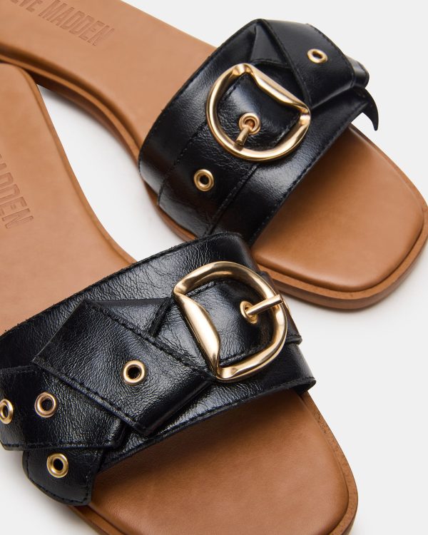 HILARIA BLACK LEATHER - Image 3