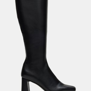 HOLLY BLACK WIDE CALF