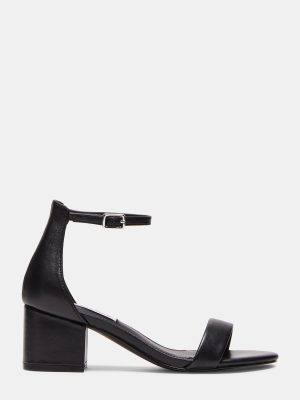 IRENEE BLACK LEATHER