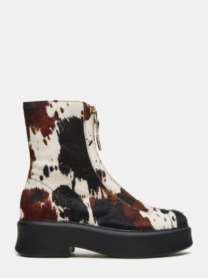 JONES BROWN COW PRINT
